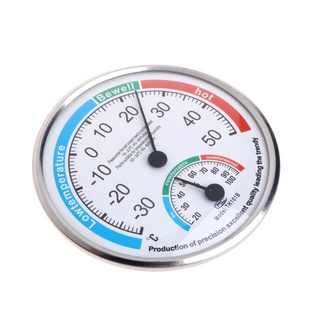 Charmantcc1 Hộ Gia Đình Analog Máy Đo Độ Ẩm Nhiệt Độ Máy Đo Đồng Hồ Đo Cho Văn Phòng Nhà Hàng Khách Sạn Sảnh