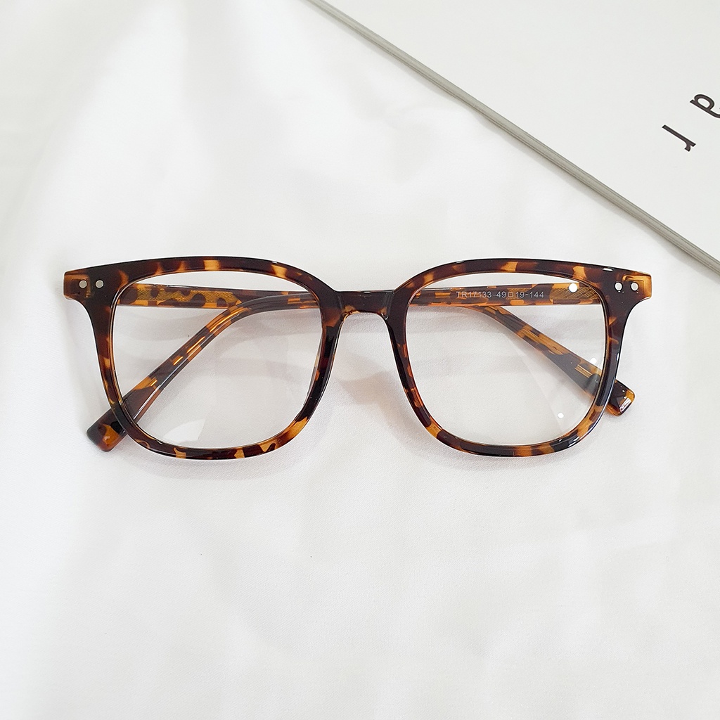 Ảnh Gọng kính cận Unisex dáng vuông lõi thép cứng cáp  LANI 7112 - Lắp mắt cận có độ theo yêu cầu 3