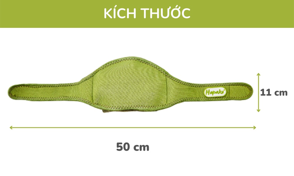 Mô tả Đai Chườm Nóng Thảo Dược Hapaku Giảm Đau Cổ Gáy, Giúp Ngủ Ngon, Thư Giãn Cơ Thể - 2