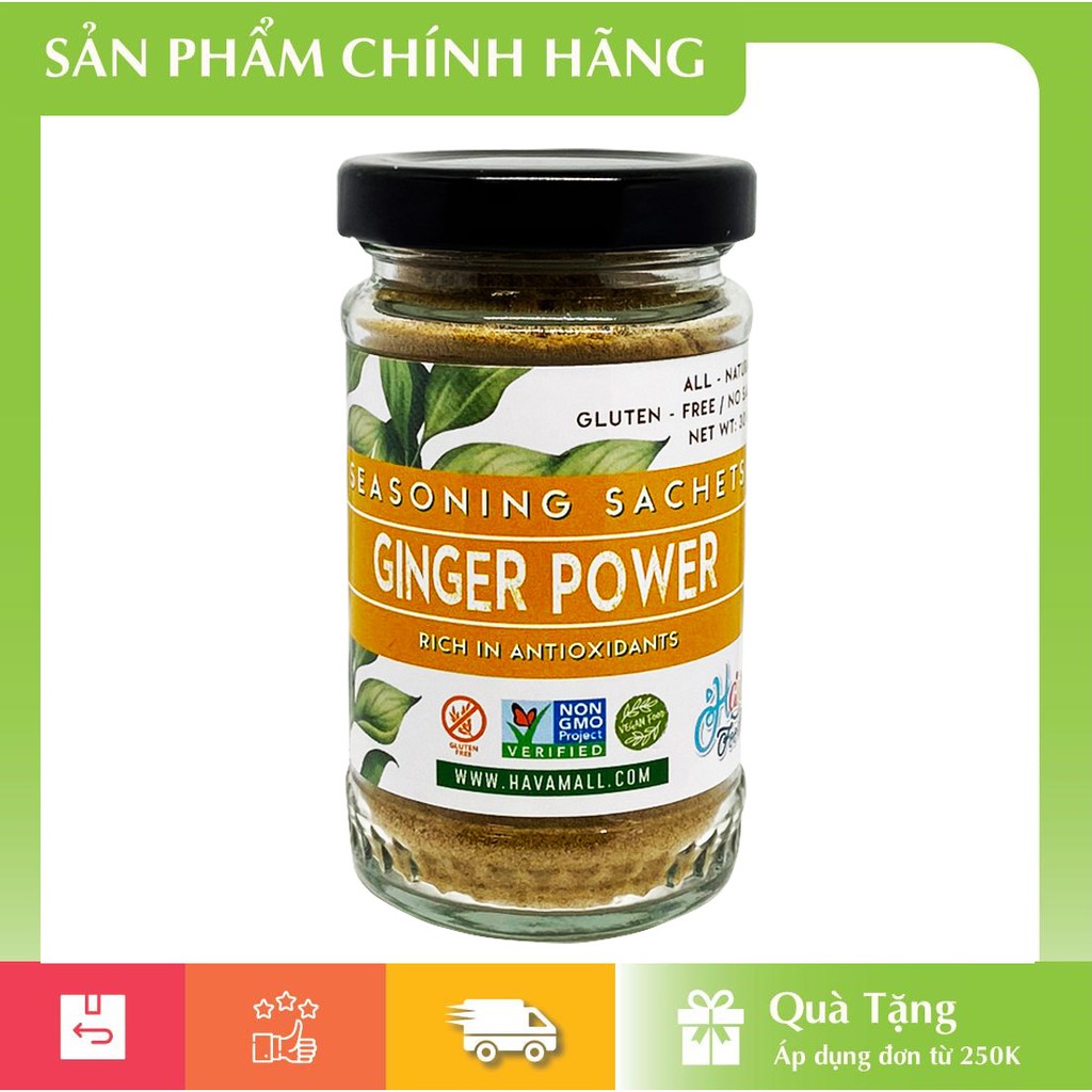 [HÀNG CHÍNH HÃNG] Bột Gừng – Ginger Power | Shopee Việt Nam