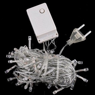 100LED 10M Dây LED Cổ Tích Đèn Tiệc Giáng Sinh Vòng Hoa Cưới Sân Vườn Sân Nhà Lễ Hội Sân Cổ Tích Đèn Trang Trí AC 110V 220V Dải Đèn LED