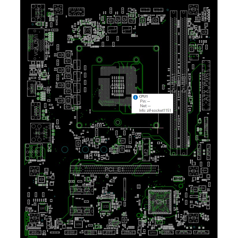 Sơ đồ mạch Boardview MS-7C08 ver 1.0 1.1 1.2 MS 7C08 dùng cho thợ sửa ...