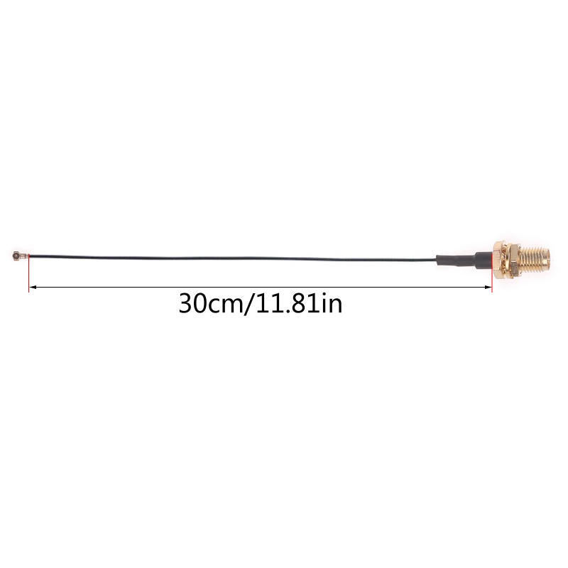 【 3C 】 1PC IPX IPEX U.FL sang RP-SMA Nữ Pigtail Ăng-ten vách ngăn Cáp WiFi cho Bộ chuyển đổi thẻ định tuyến WiFi