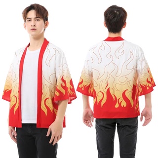 Áo Khoác kimono Hóa Trang Nhân Vật kamado Tanjiro Nezuko Trong Phim Demon Slayer