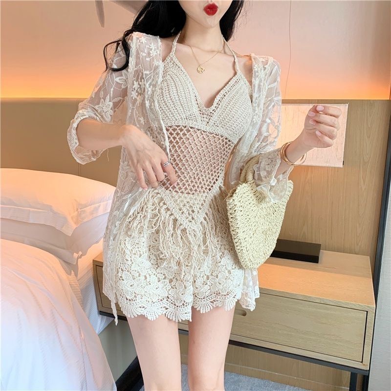 set bikini luoi di bien 3 mon ban roi bo bikini kin dao do di bien bo di bien br08