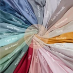 Ga giường lụa mát lạnh Tencel 60s Mangata Bedding, ga trải giường size 1m6x2m và 1m8x2m màu trơn bo chun 4 góc chắc chắn — ảnh 5