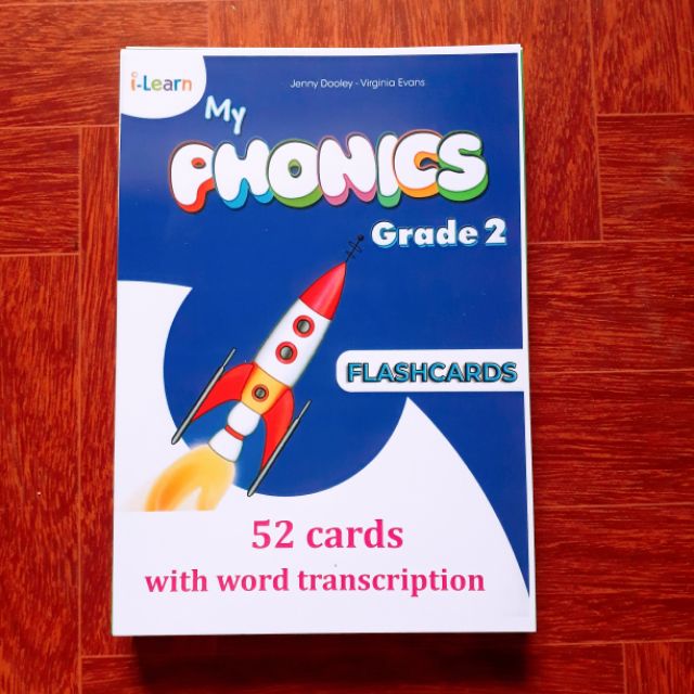 Bộ flash card my phonics grade 2 | Shopee Việt Nam