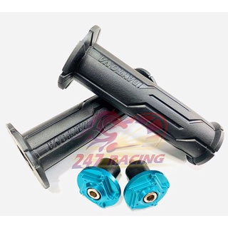 Combo bao tay Daytona LINE tặng kèm gù Titan xanh lục GR5 gắn xe máy Sirius,Exciter,Winner,Sonic,Wave...