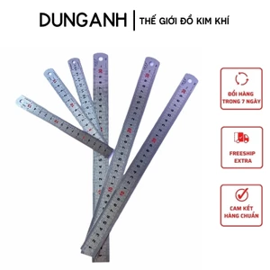 Thước lá kim khí Dung Anh thước lá inox nhiều size