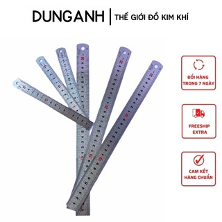 Thước lá kim khí Dung Anh thước lá inox nhiều size