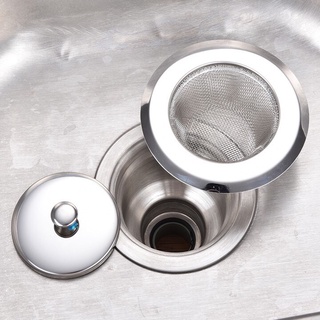 Lưới Lọc Rác Inox,Lưới Lọc Rác Bồn Rửa Chống Tắc Nghẽn Giảm Mùi Hôi Tiện Lợi { H }