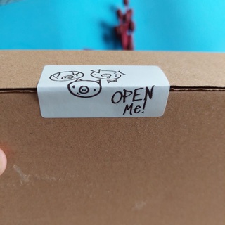 100 Tem Dán Niêm Phong Open Me kích thước 5x3cm