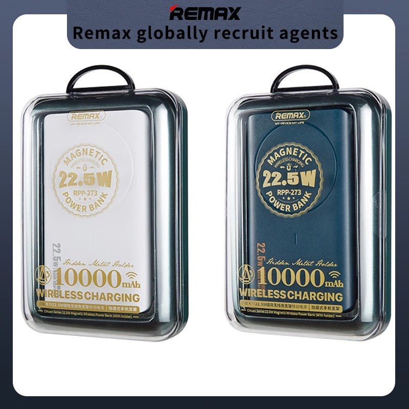 Pin sạc dự phòng sạc nhanh Remax RPP-273 10000mAh sạc không dây ...