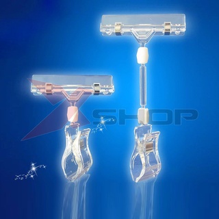 COMBO Kẹp nhựa quảng cáo, wobbler dùng để kẹp giấy sale, giá sp hoặc CTKM