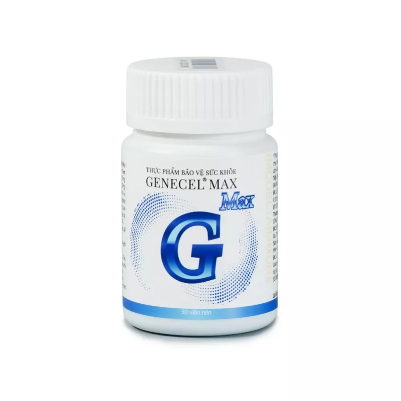 [CHÍNH HÃNG] GENECEL MAX / Hỗ Trợ Tăng Cường Sức Đề Kháng / 30Viên ...