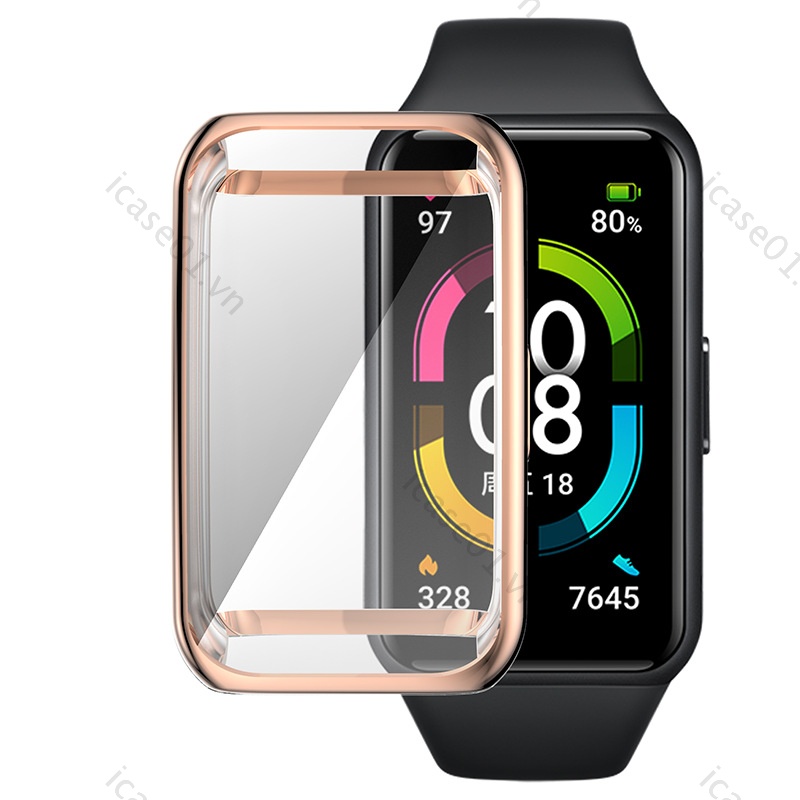 Dây đeo silicon 2021 thay thế cho đồng hồ thông minh Huawei Band 6 / Honor Band