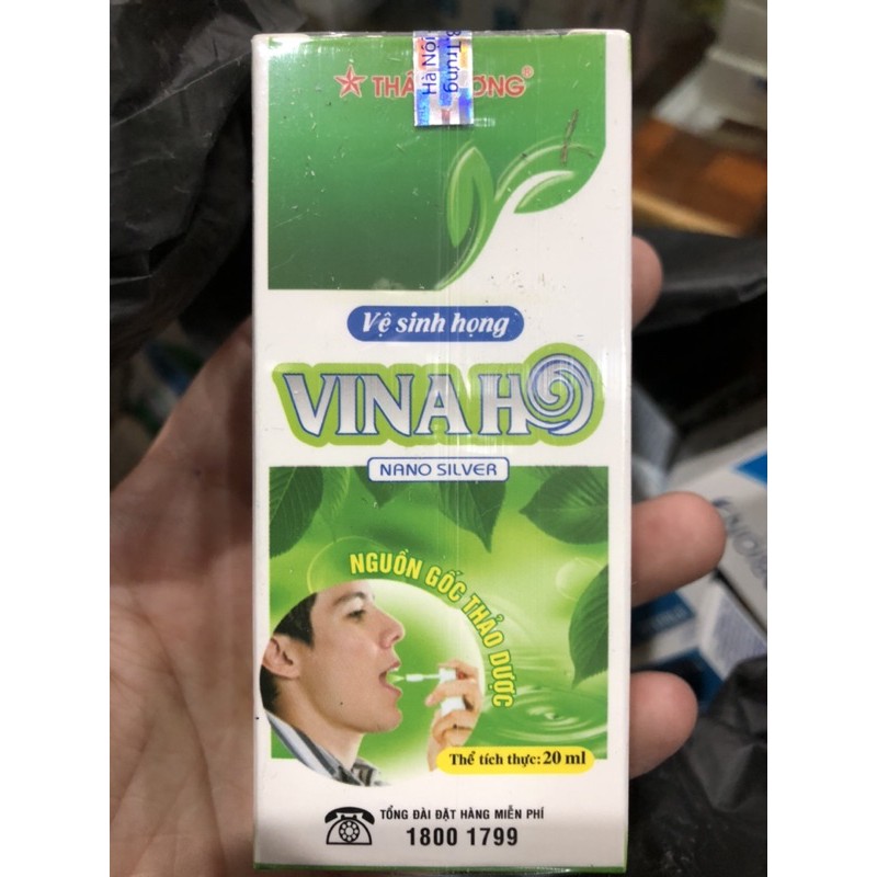 VINAHO XỊT VỆ SINH HỌNG 20ml | Shopee Việt Nam