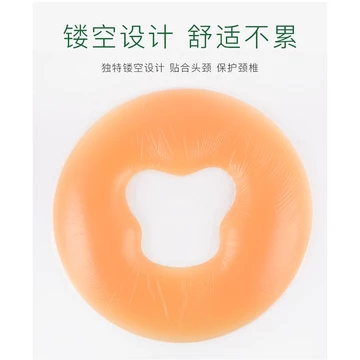 Gối Nằm Silicon Màu Trơn Nằm Mặt Gối Đệm Thẩm Mỹ Viện Silicon Nằm Gối Làm Đẹp Giường Mặt Đệm Có Lỗ Massage Gối Cao Su Massage Hình Chữ u Đệm Mặt spa Gối