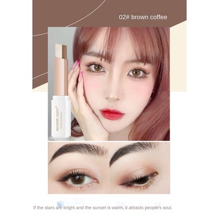 【ALIENBENSON】Thỏi Phấn Mắt Trang Điểm Màu nude Không Gây Chóng Mặt Tiện Dụng