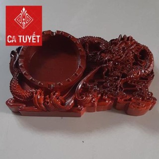 Gạt tàn thuốc lá gỗ gõ đỏ