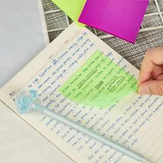 50 Tờ giấy ghi chú trong suốt chống thấm nước tiện dụng