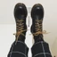 ORIGIN BOOTS - GIÀY BỐT DR CỔ CAO đế 3,5cm da lì cao cấp TẶNG KÈM 1 CẶP DÂY (Ảnh thật shop tự chụp)