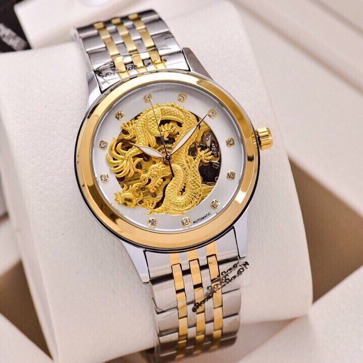 đồng Hồ Tevise 9006g Đồng Hồ Nam Tevise 9006G Máy Cơ Mặt Rồng