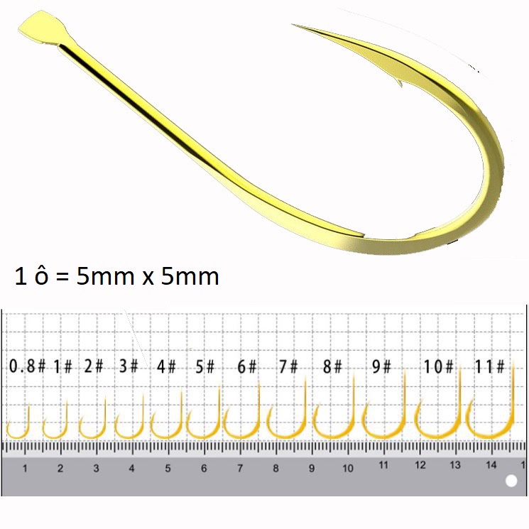 LƯỠI CÂU CÁ CHÉP NHẬT BẢN SUPER SHARP SIÊU BÉN LC17