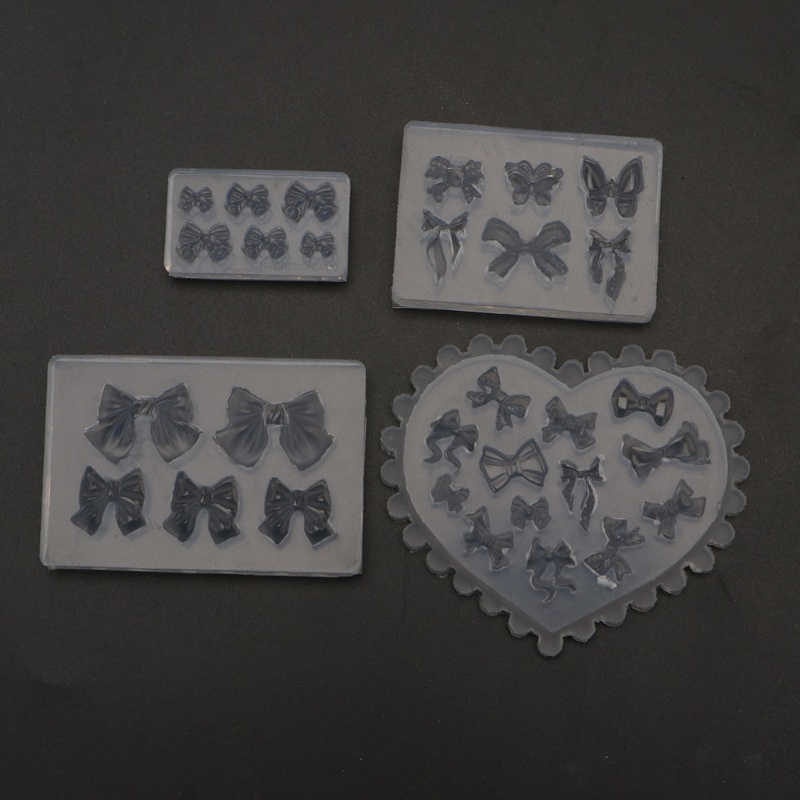 [Hàng mới về] Khuôn silicon tạo hình trang trí móng tay 3d mini tùy chọn kiểu dáng