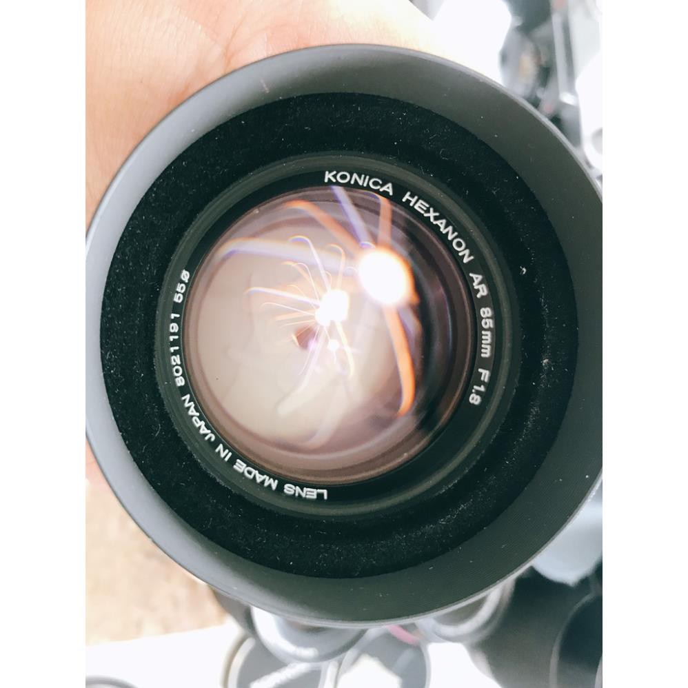 コニカ Hexanon AR Mount 85mm f/1.8 9426（Ống kính MF Konica 