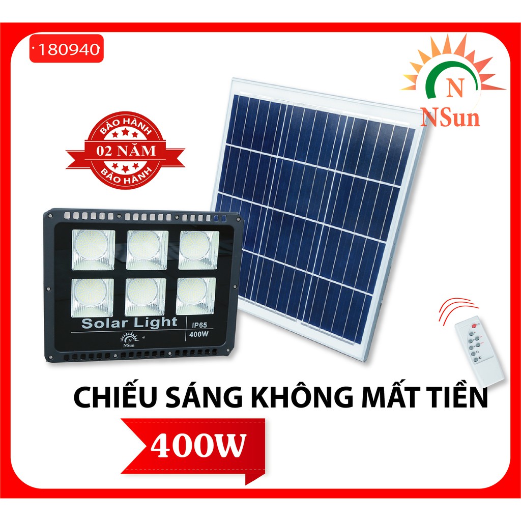 Đánh Giá Và Mua Sắm Bóng Đèn Năng Lượng Mặt Trời 400W