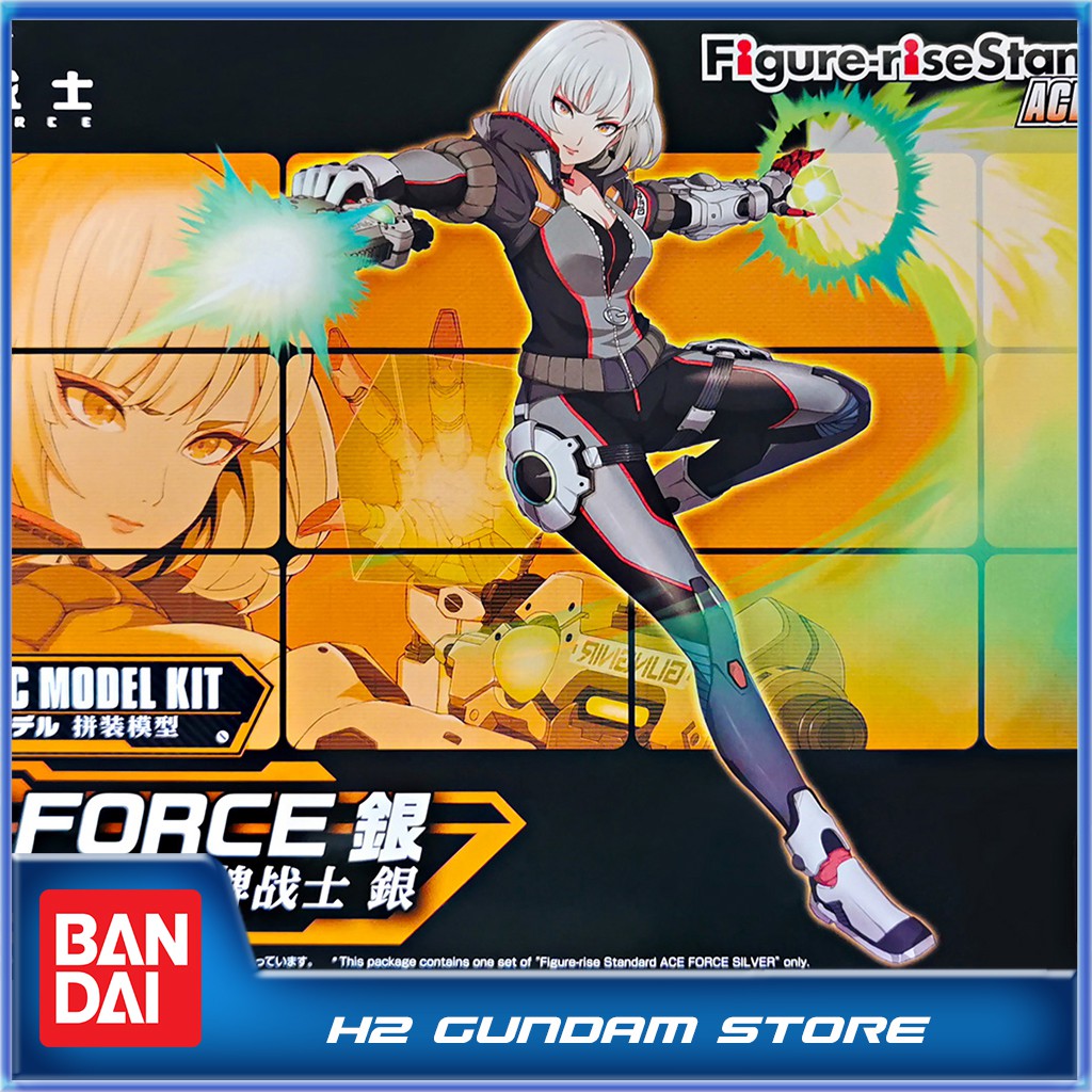 Mô hình Bandai Figure-rise Standard 1/12 Ace Force - Silver (Tencent Game x  Bandai Spirit) | Shopee Việt Nam