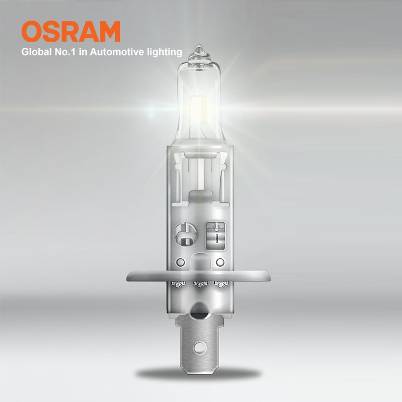 Bóng Đèn Halogen OSRAM Original Dùng Cho Xe Oto Chân H1 64150-01B 12V 55W - 3200K 1550LM