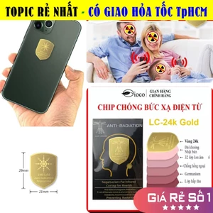 Miếng Dán Chip Chắn Sóng Điện Tử ngăn cản bức xạ điện từ, triệt sóng giảm tác động của bức xạ gây cho người