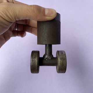 Bánh xe treo cửa xếp loại 2 bánh xoay siêu bền - Kim Khí Dung Anh