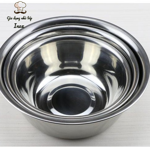 Thau inox đủ size 12cm,14cm,18 cm (201) hàng dày, đẹp, sáng | Shopee ...
