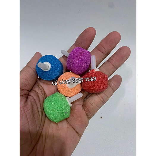CỤC SỦI OXY ĐỦ MÀU CHO BỂ CÁ CẢNH