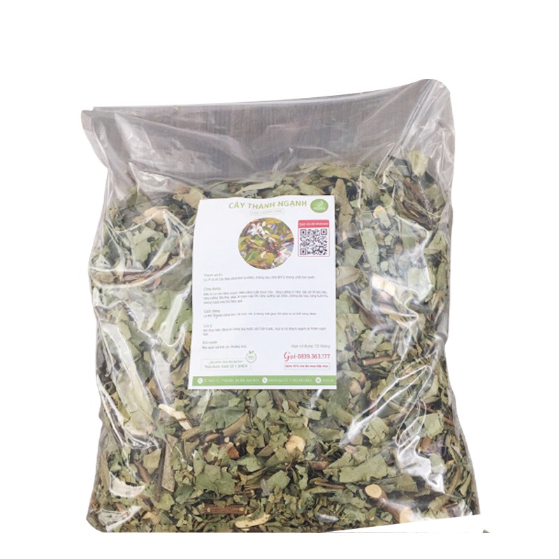 Cây thành ngạnh khô JINDO 1kg hỗ trợ tăng tuần hoàn não, hỗ trợ giảm xơ vữa động mạch