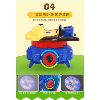 Đồng hồ chiếu hình hoạt hình Marshall Paw Patrol