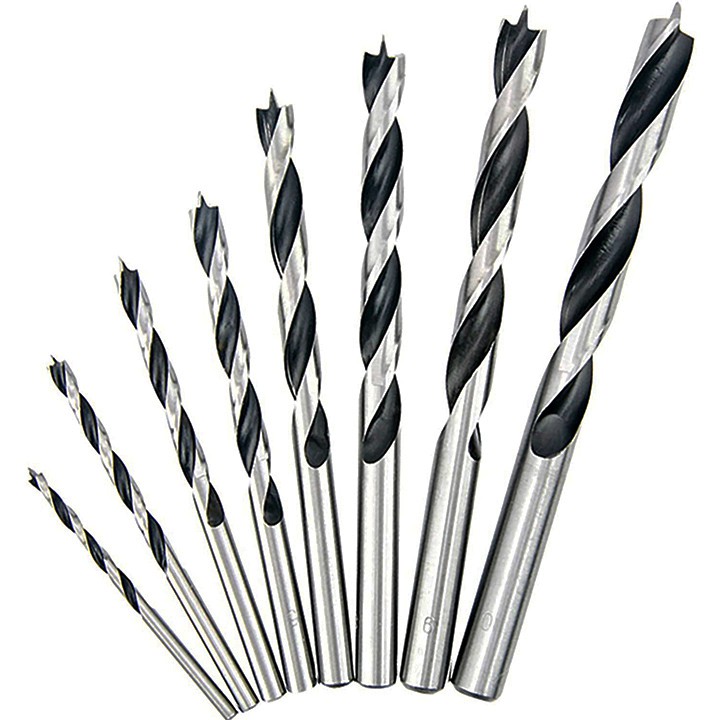 ❤️FREESHIP❤️ Bộ 8 mũi khoan gỗ 3-10mm - mũi khoan khoét lỗ gỗ