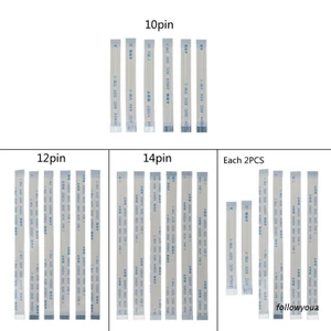 Set 6 Cáp Linh Hoạt 10/12/14 Pin Cho Tay Cầm Điều Khiển PS4