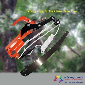 Kéo cắt cành trên cao, kéo hái hoa kết hợp cưa cành