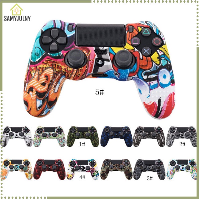 Ốp Bảo Vệ Tay Cầm Chơi Game Sony PS4 Slim / Pro Họa Tiết Rằn Ri Bằng ...