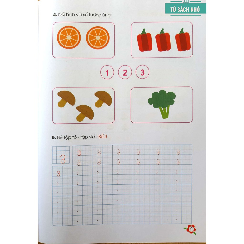 Ảnh Sách - Bé Học Toán (Hành trang cho bé tự tin vào lớp 1) 2