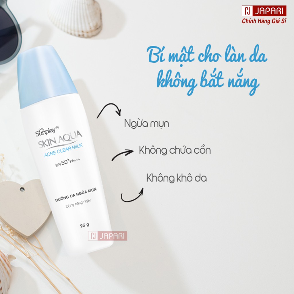 Ưu điểm Kem Chống Nắng Sunplay Skin Aqua