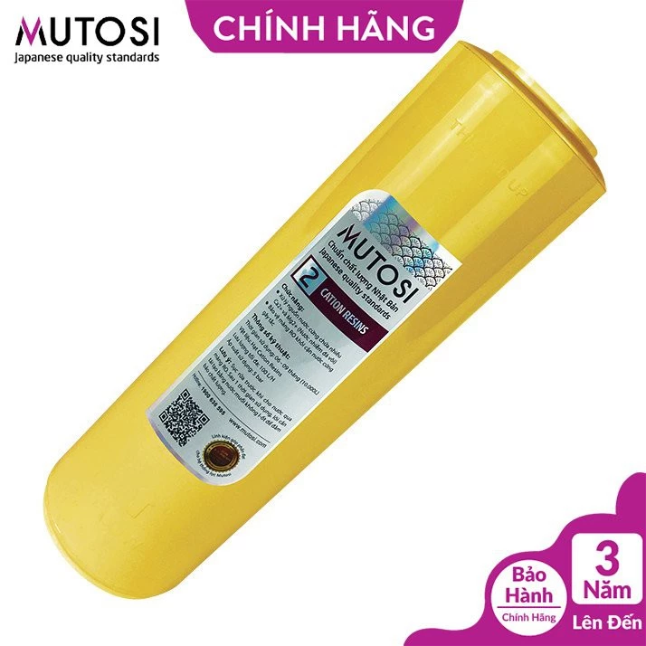 Lõi máy lọc nước Lõi số 2 - Lõi Cation Mutosi chính hãng
