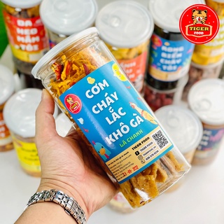 Cơm cháy lắc khô gà lá chanh 300g 💖TIGER FOOD💖 Cơm cháy mix khô gà loại 1 siêu giòn ngon - ăn vặt Sài Gòn