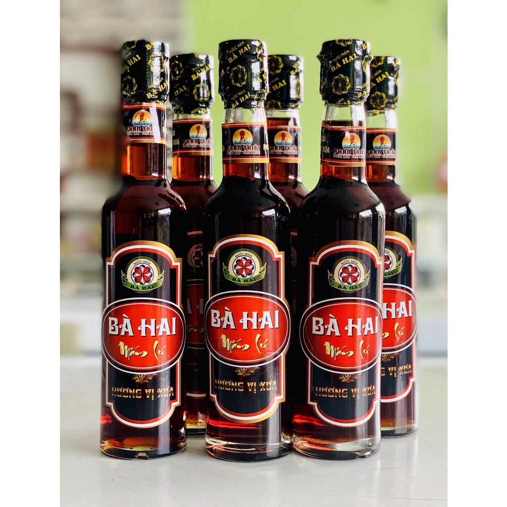 Thùng Nước Mắm Lú Cá Cơm Bà Hai MS40A (6 x 330ml)