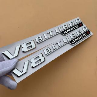Mercedes Benz C-class E-class S-class sửa đổi AMG logo xe biển hiệu C43 C63 E43 e63s biển báo đuôi sau s65l nhãn dán thân xe
