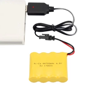 Cáp sạc pin ô tô cổng Usb Ni-Mh Ni-Mh đầu ra 4.8v 250ma tiện lợi